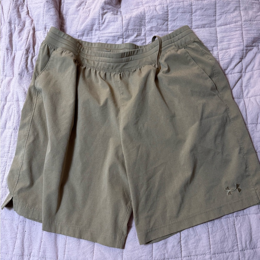 3/$15 Under Armour Khaki Performance Shorts